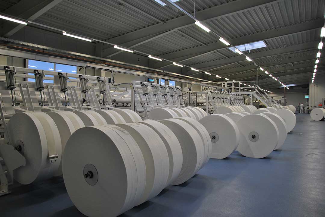Wet wipes production process